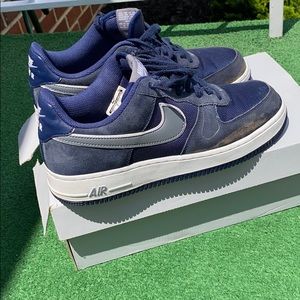 Suede Blue Nike Air Force 1
